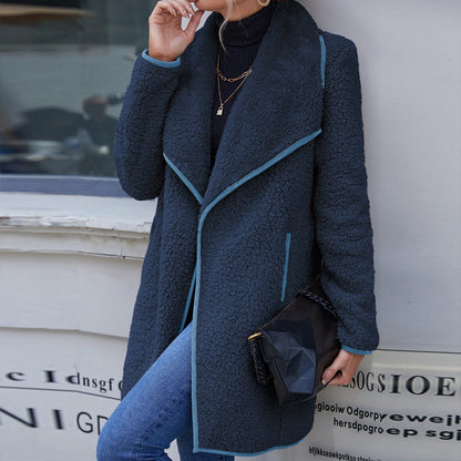 Casual Women Double Sided Woolen Coats
