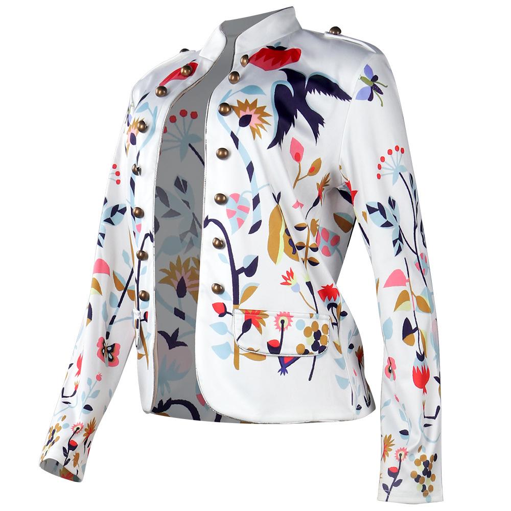 Classy Fashion Floral Print Carfigan Top Coats-STYLEGOING