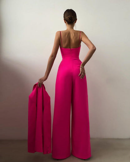Sexy Slim Waist Loose Jumpsuits--Free Shipping at meselling99