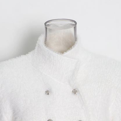 Designed Tassels Short Women Coats