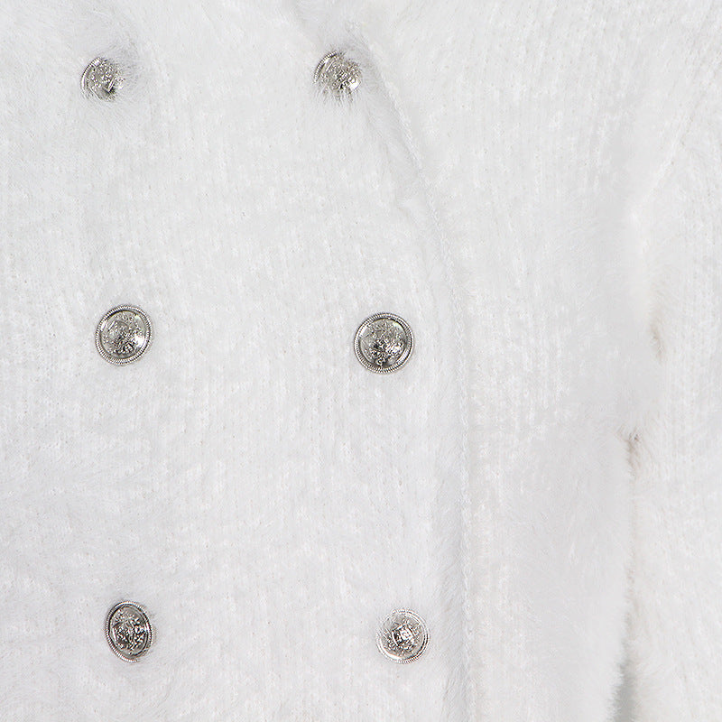 Designed Tassels Short Women Coats