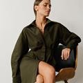 Vintage Long Sleeves Short Shirts Dresses