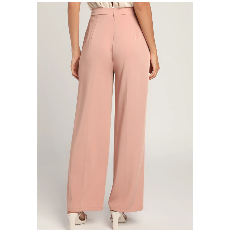 Casual Pink Office Lady Summer Women Out Suits