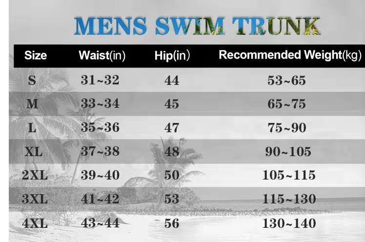 Men's Summer Beach 3D Pint Quick Dry Shorts-STYLEGOING