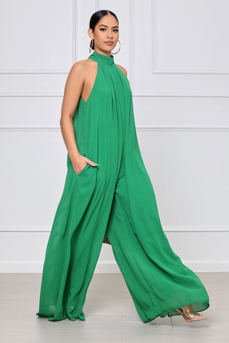 Casual Chiffon Loose Jumpsuits for Women