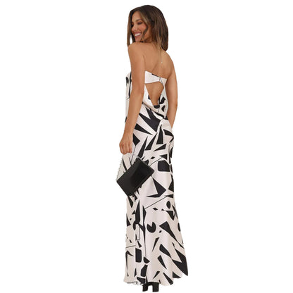 Sexy Summer Backless Irregular Long Dresses