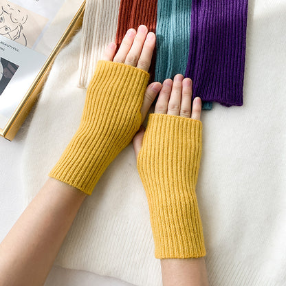 2 pairs/Set Winter Warm Knitted Gloves