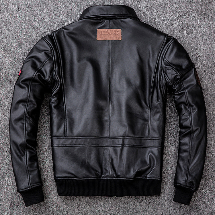 Winter Warm Sheep Skin Short Jackets for Men