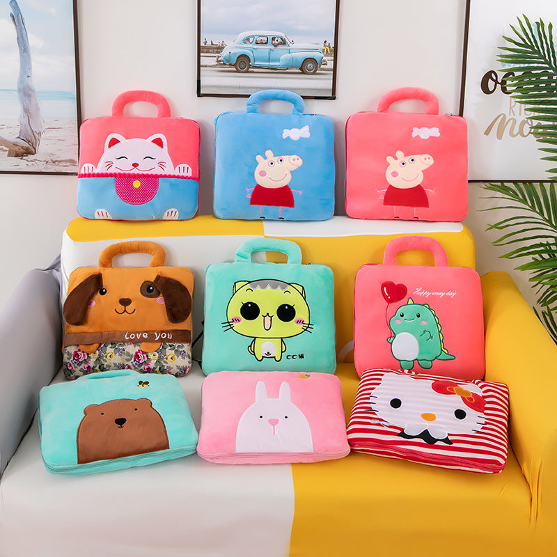 Cartoon Design Air Conditoner 2 In 1 stuffled toys & Blankets