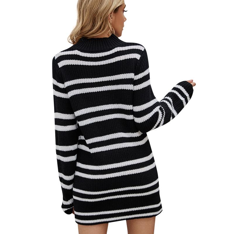 Sexy Long Sleeves Knitting High Neck Knitting Sweaters--Free Shipping at meselling99