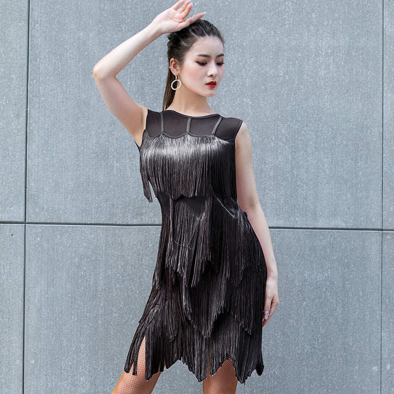 Luxury Sexy Tassels Dancing Dresses