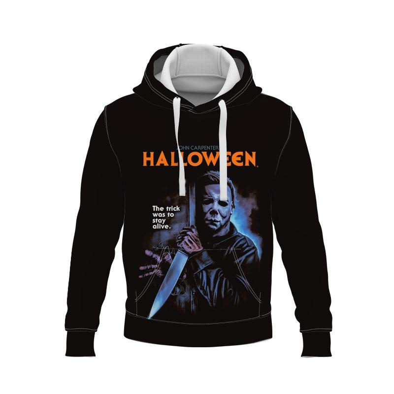 New Halloween Plus Sizes Men's Hoody Sweaters-STYLEGOING