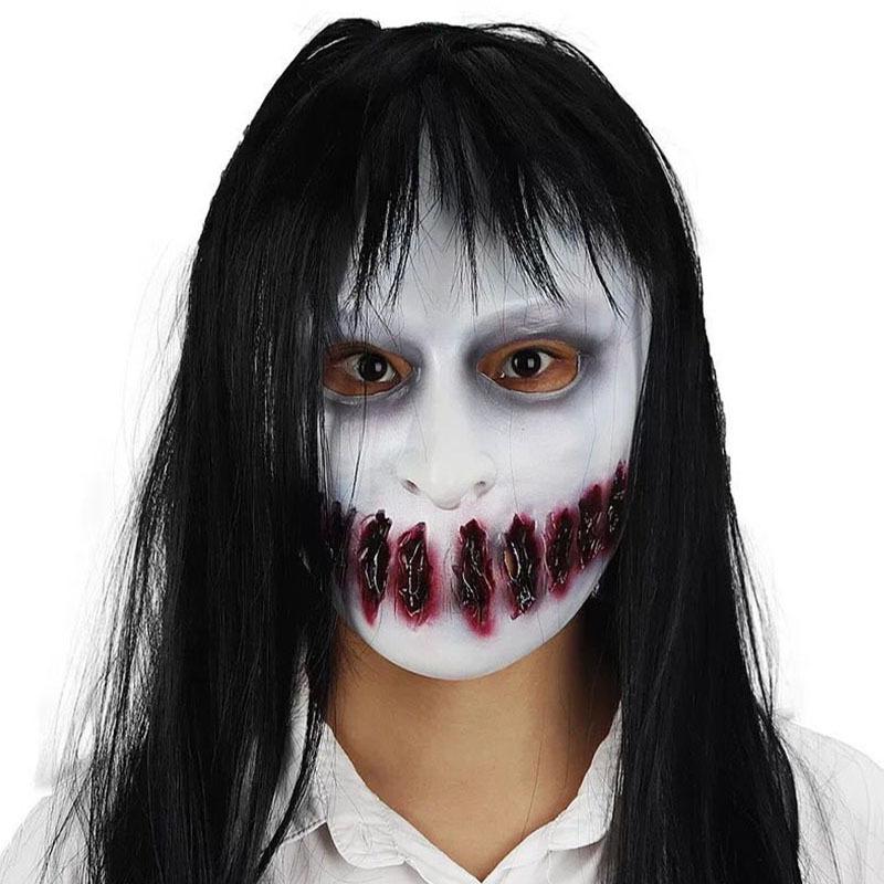 Halloween Horrible Room Escape Wigs&Mask Murder-STYLEGOING