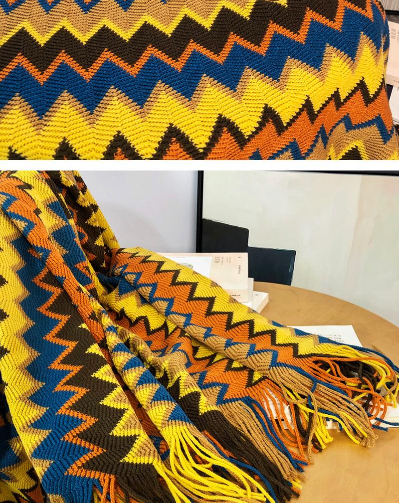 Summer Bohemian Knitting Blanket--Free Shipping at meselling99