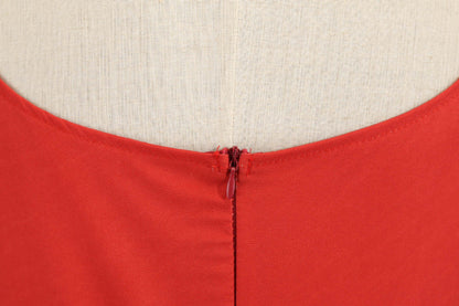 Sexy Tank Top Vintage Zipper Dresses-STYLEGOING