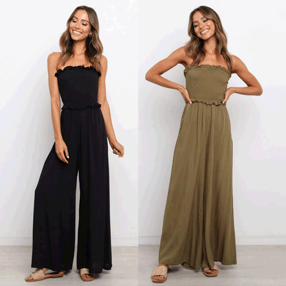 Strapless Summer Casual Jumpsuits for Women