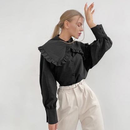 White Princess Women Long Sleeves Shirts