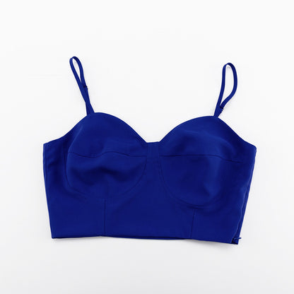 Summer Women Crop Tops and High Waist Pants Outsuits