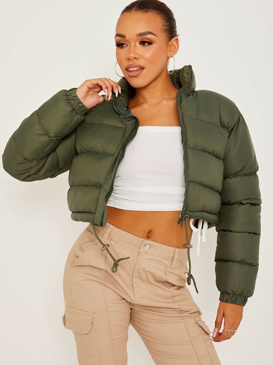 Fashion Women Cotton Short Winter Coats