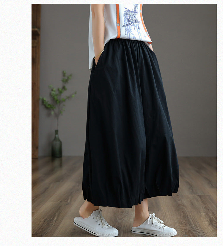 Casual Summer High Waist Women A Line Dresses