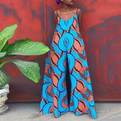 Women Summer Sleeveless Jumpsuits-STYLEGOING