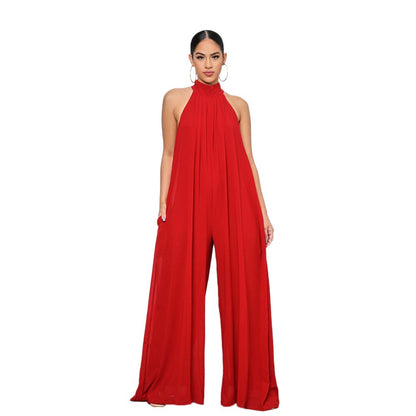 Casual Chiffon Loose Jumpsuits for Women