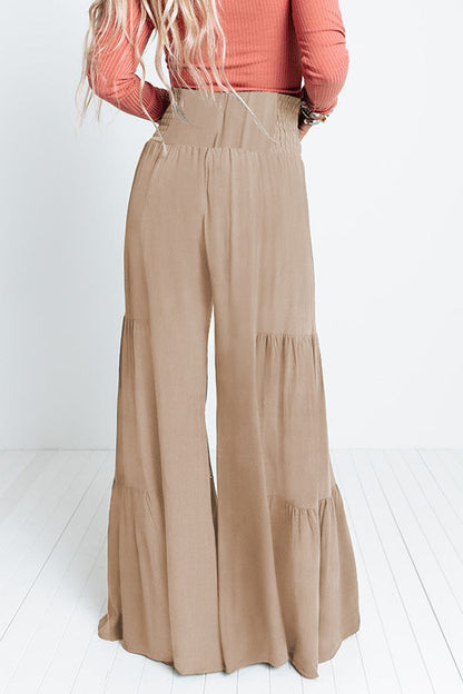 Casual Elastic Waist Loose Pants for Women