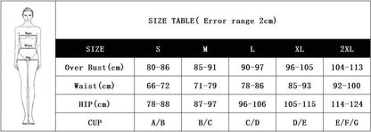 Sexy Women Bikini Swimwear 3pcs/Set
