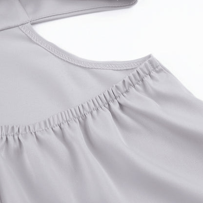 Summer Stain Backless Women Party Dresses