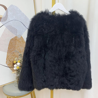 Warm Fur Short Coats for Women
