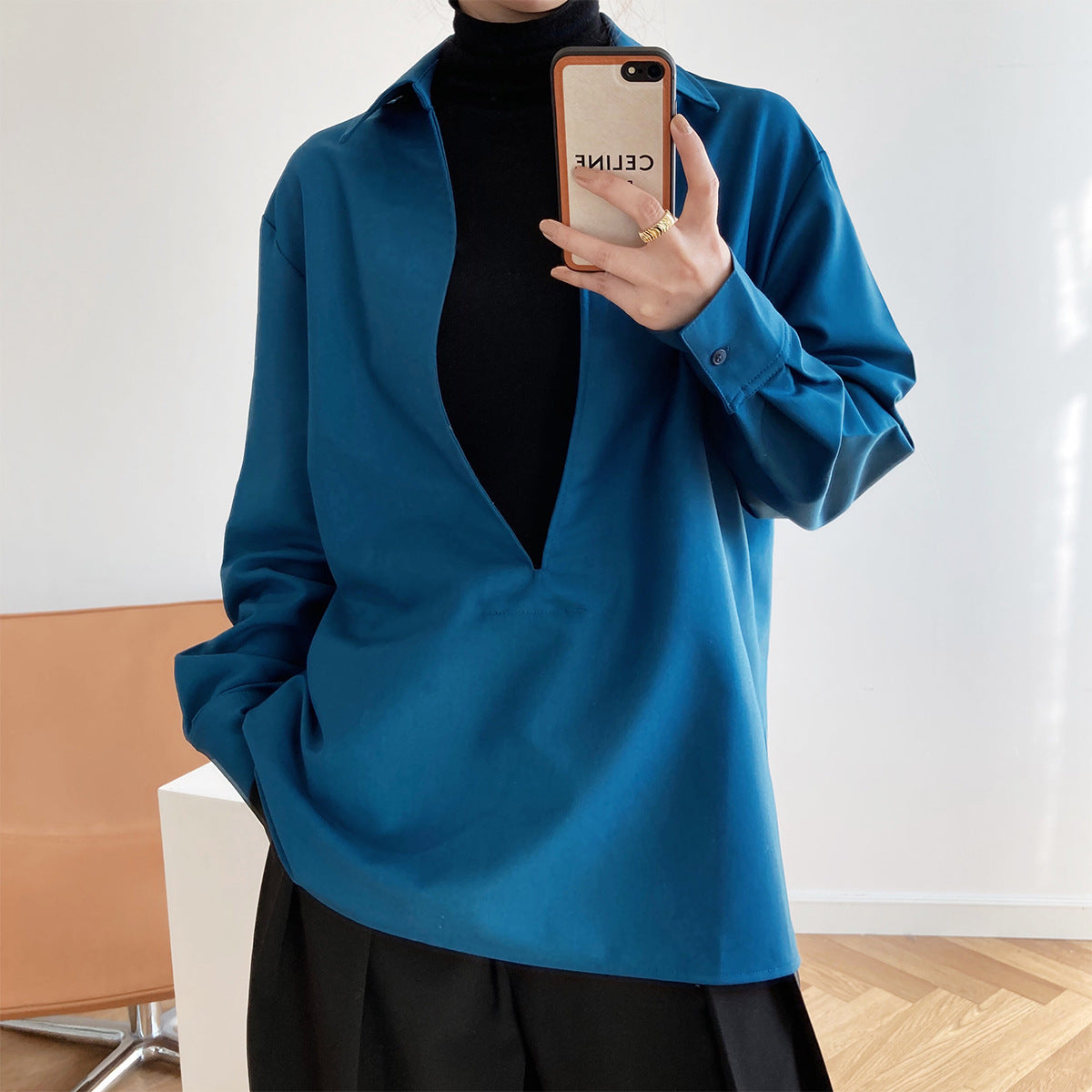 Designed Women Long Sleeves Shirts