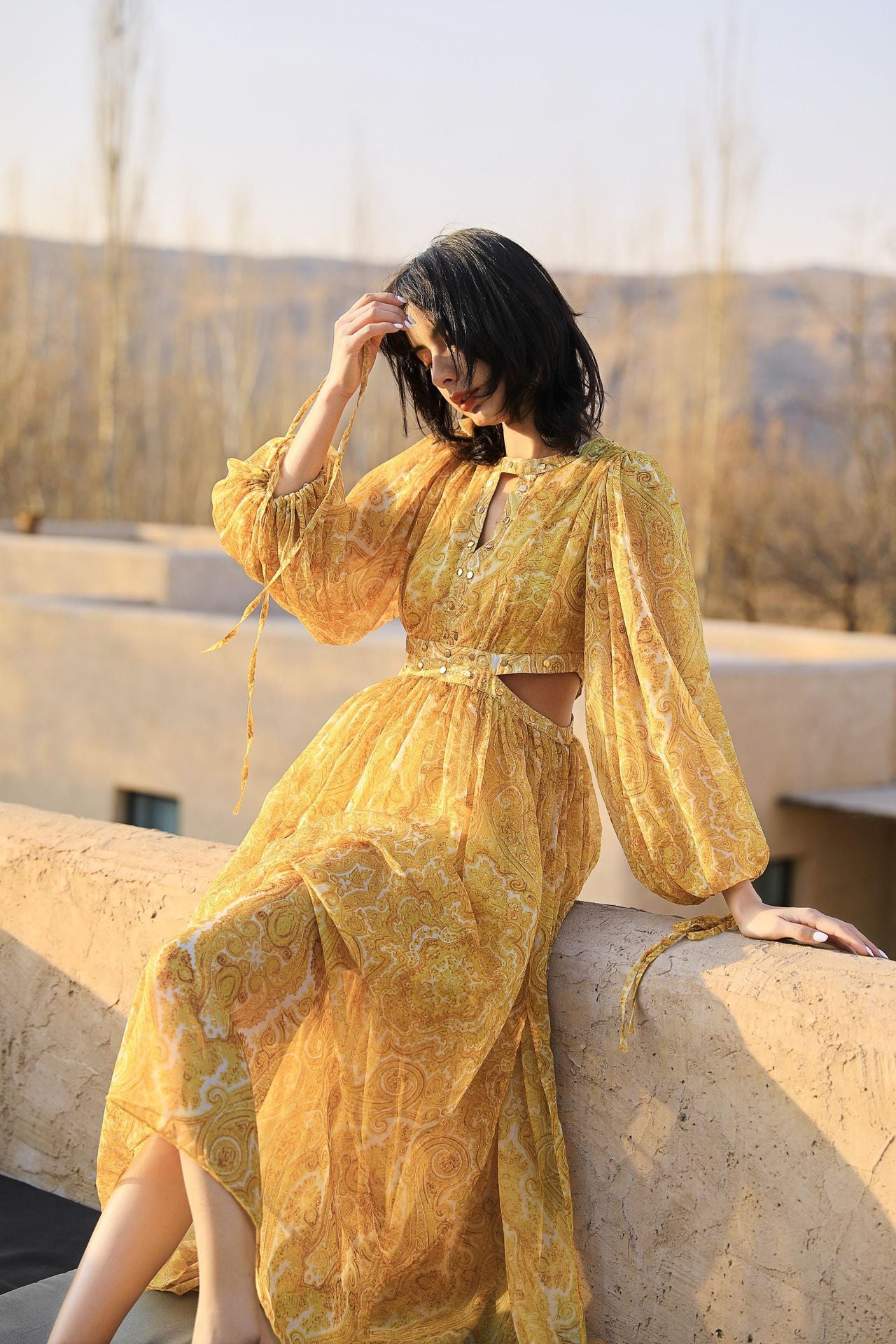 Sexy Chiffon Summer Beach Long Holiday Dresses