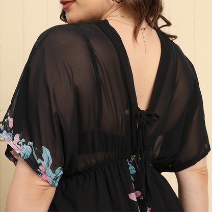 Bohemian Chiffon Plus Sizes Summer Beach Dresses