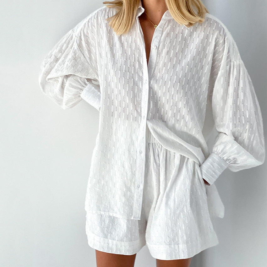 Casual Designed Shirts & Shorts Summer Outfits