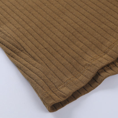 Sexy Square Neckline Long Sleeves Knitting Long Dresses