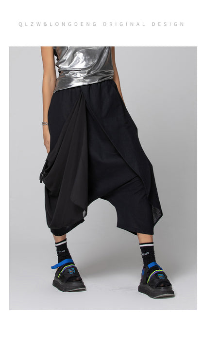 Designed Chiffon Harem Pants for Women