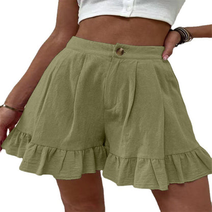 Casual High Waist Summer Short Pants for Women