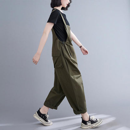 Summer Causl Loose Plus Sizes Jumpsuits-STYLEGOING