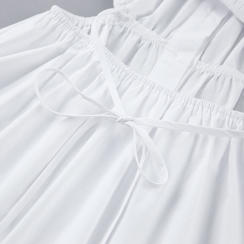 Sexy Waist Baring Long Sleeves Women Short Shirts Dresses