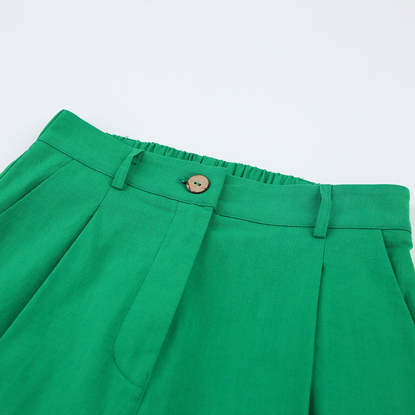 Summer Sleeveless Tops and Wide Leg Pants Summer Outfits