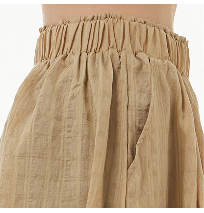 Vintage Designed Plus Sizes Summer Wide Legs Pants