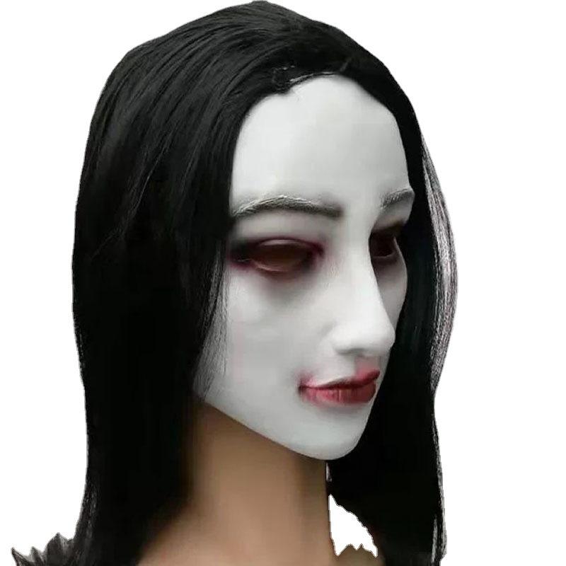 Halloween Horrible Room Escape Wigs&Mask Murder-STYLEGOING