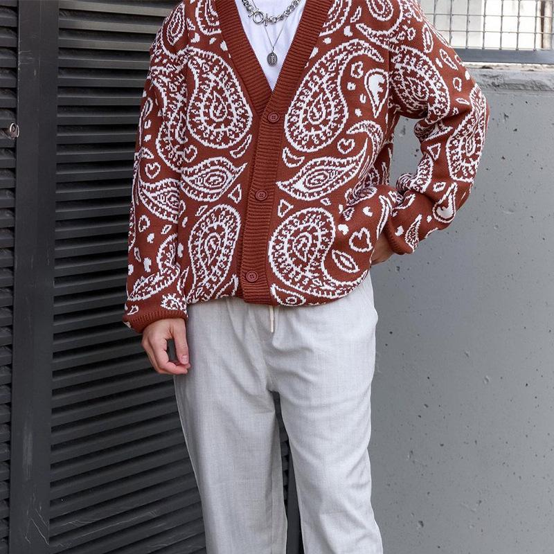 Casual Men Knitting Fall Cardigan Sweaters-STYLEGOING