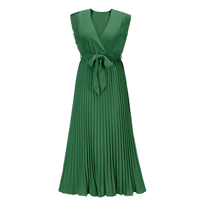 Casual Chiffon Sleeveless Women Long Maxi Dresses