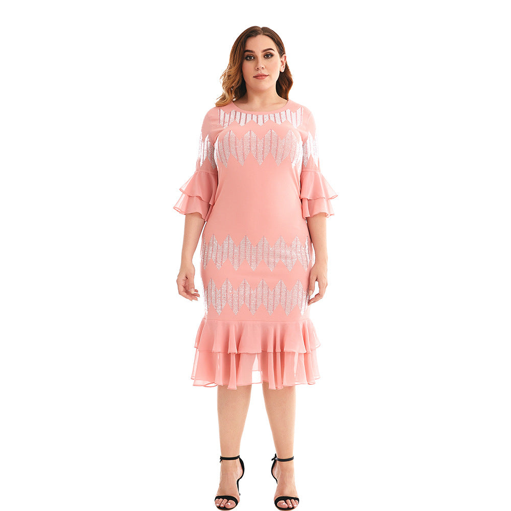 Designed Plus Sizes Mermaid Dresses