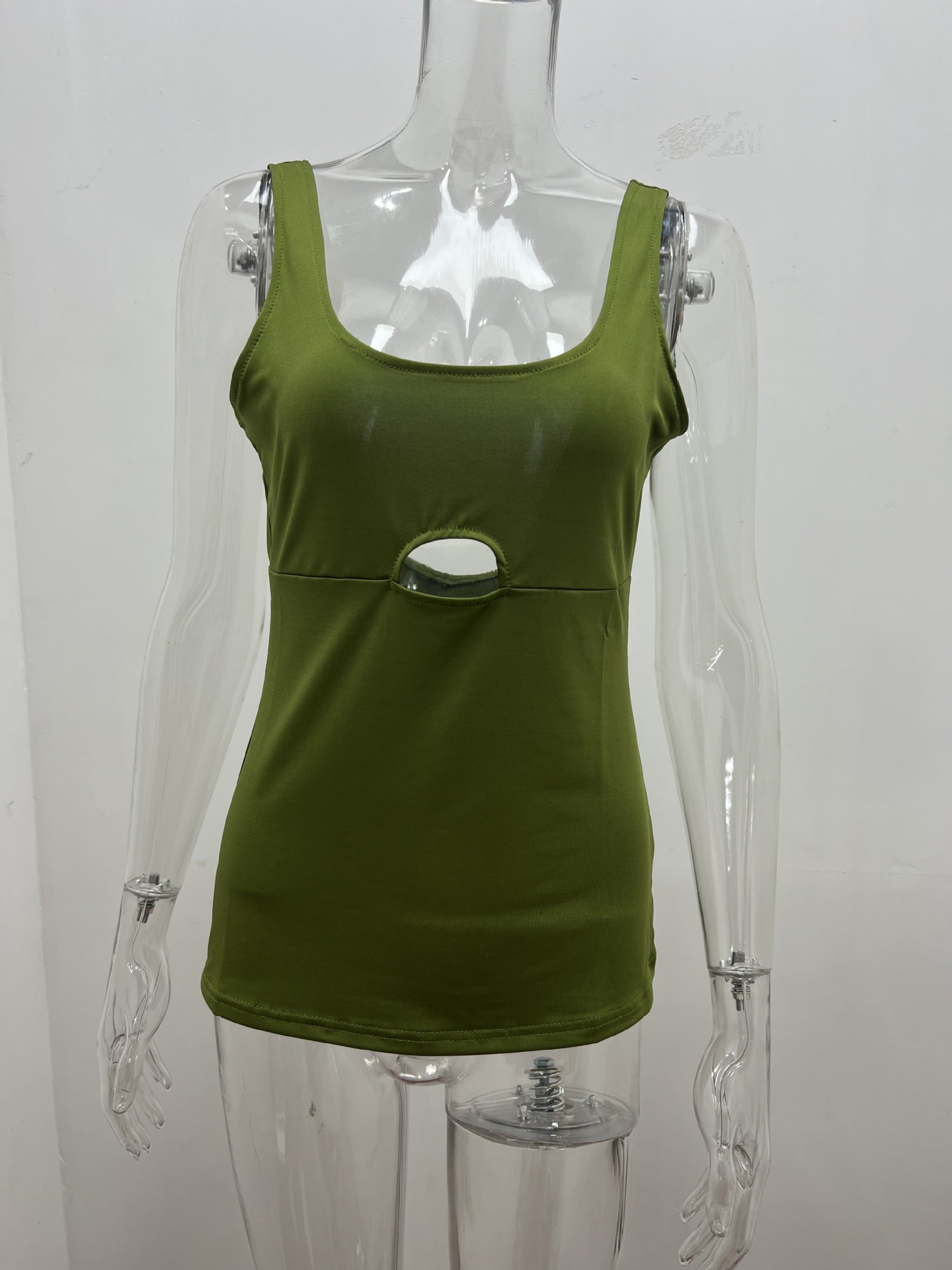 Sexy Sleeveless Women Sheath Crop Tops
