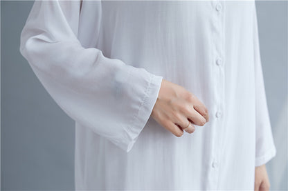 Women Stand Collar Plus Sizes T Shirts Dresses