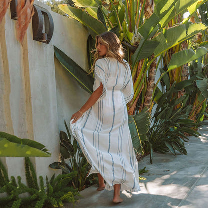 Summer Cotton Irregular Beach Bikini Cover Ups