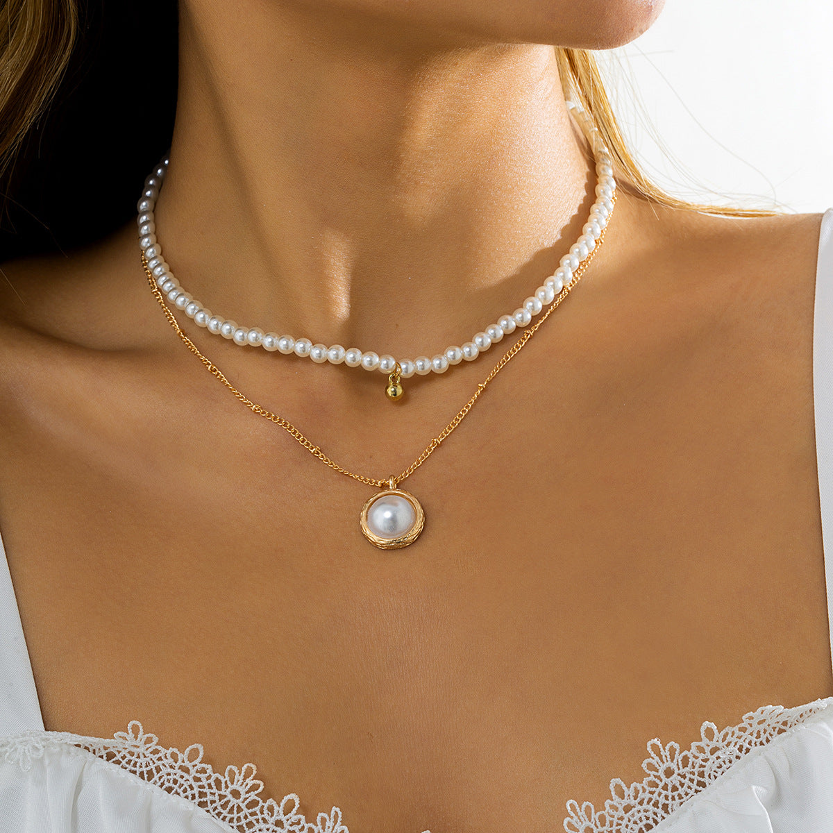 Fashion Metal Sweetheart Design Necklace for Women