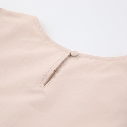 Summer Women Half Sleeves Cotton Mini Dresses